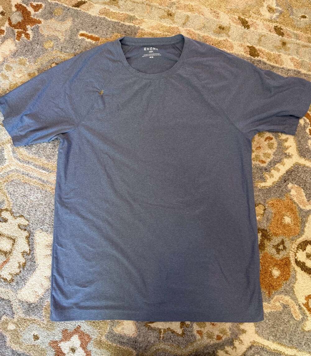 Rhone Reign Performance Short Sleeve T-Shirt Midnight Heather